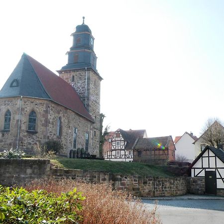Ferienwohnung Hollestuebchen Lichtenau Exterior foto