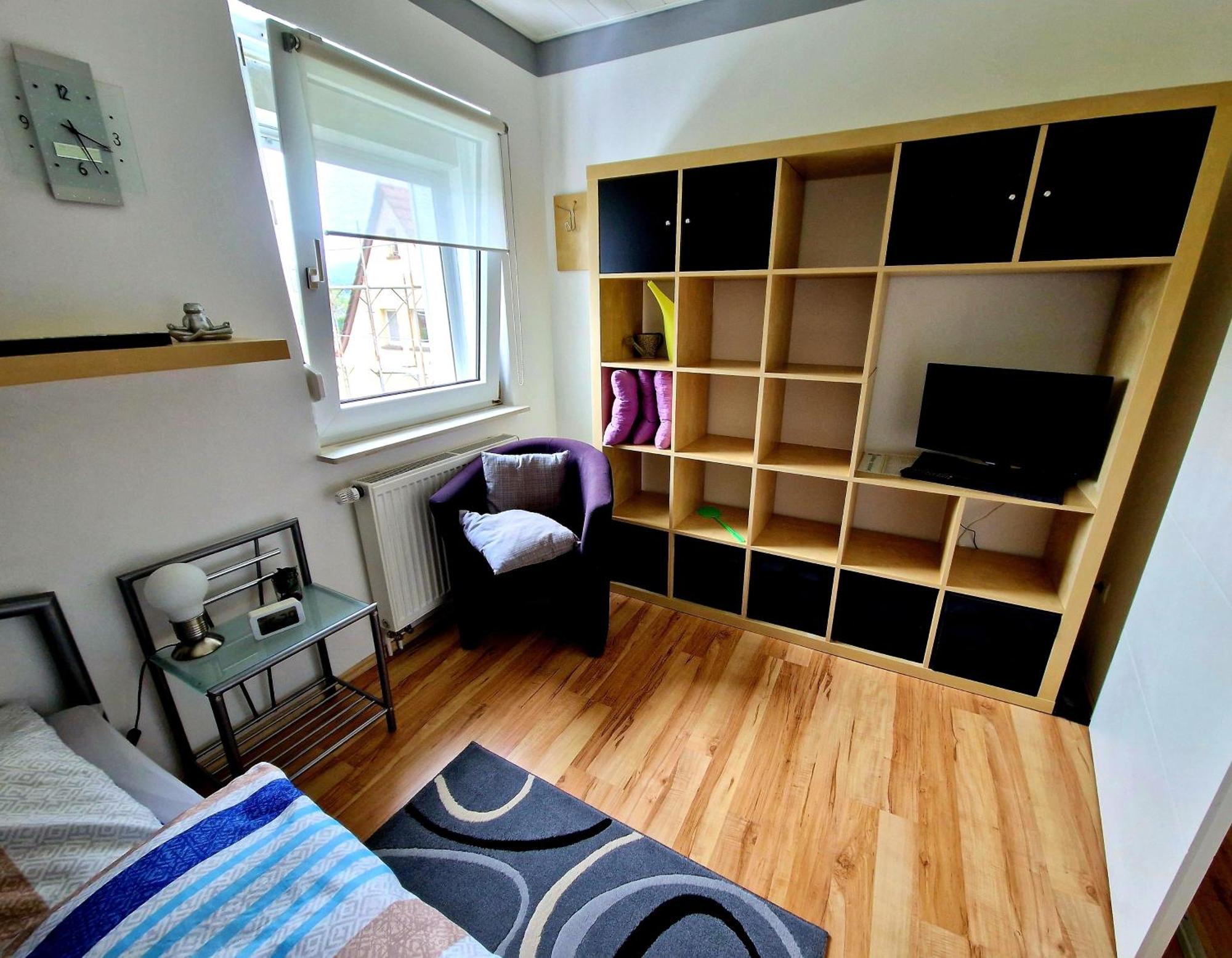 Ferienwohnung Hollestuebchen Lichtenau Exterior foto